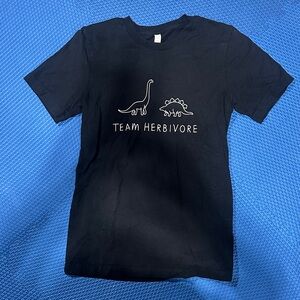 Women's Black Team Herbivore  Graphic Tee
